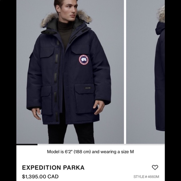 I have a men’s medium Canada Goose (brand new)